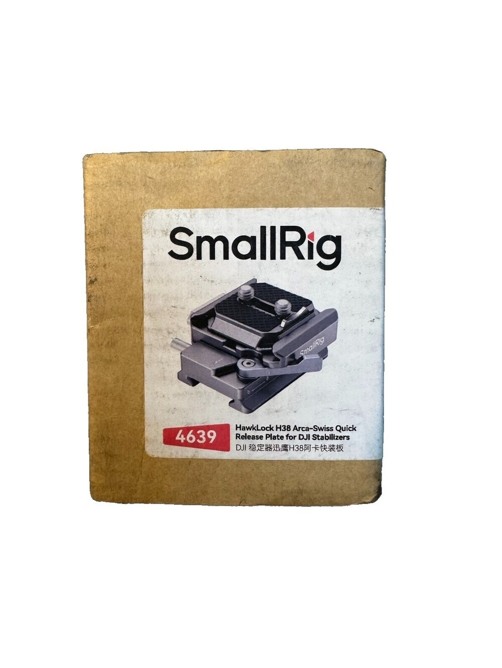 (A2) SmallRig 4639 HawkLock H38 Arca-Swiss Quick Release Plate DJI RS 2 RS 3 RS